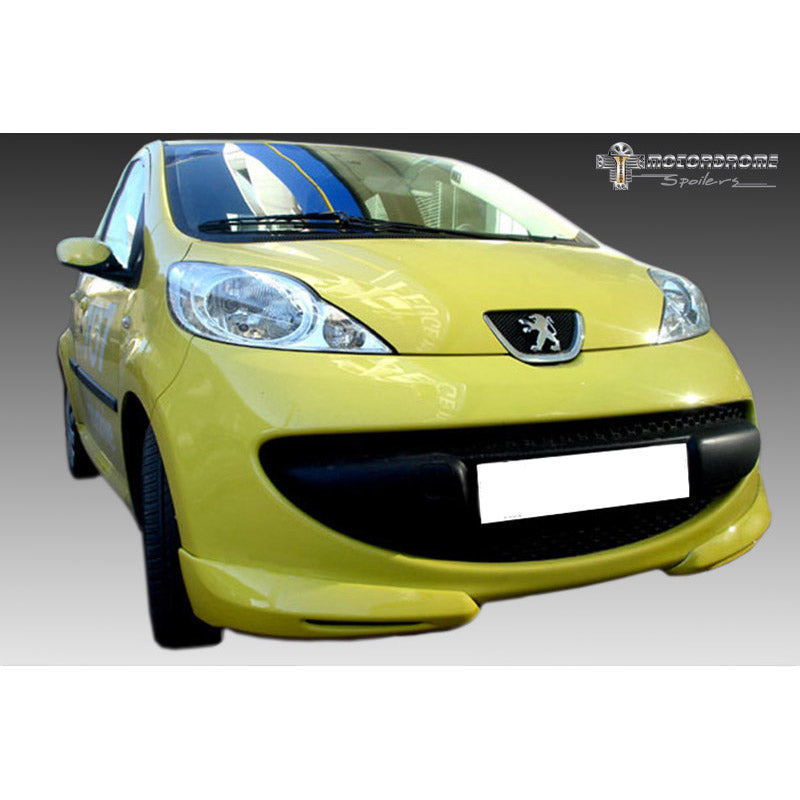 Motordrome, Frontspoiler-Wings (Corners), passer til Peugeot 107 2005-2009 (ABS)