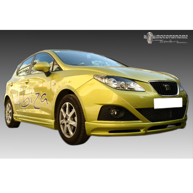 Motordrome, Front spoiler, passer til Seat Ibiza 6J 3/5-doors 2008- (ABS)