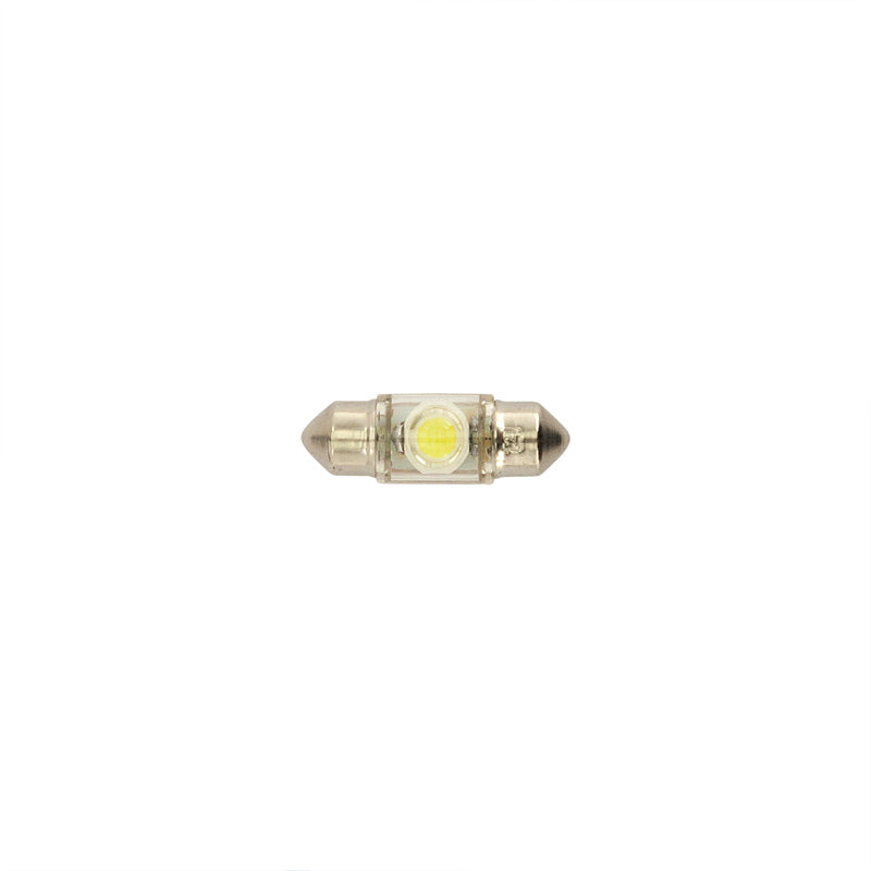 AutoStyle, Pinol LED Pære 12V Xenon-Optik Hvid 10x31mm - Enkelt Stykke