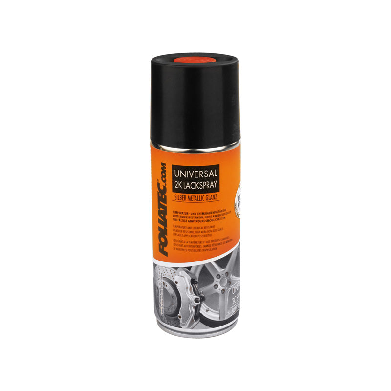 Foliatec Universal 2C Spray Paint - silver metallic glossy 1x400ml