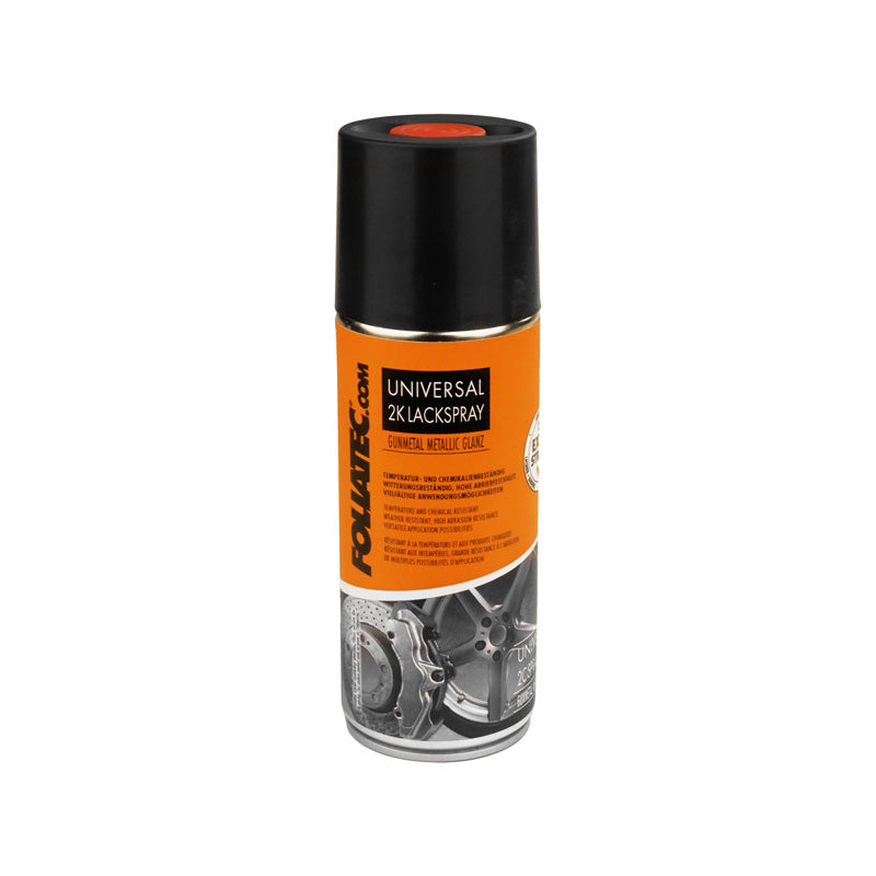 Foliatec Universal 2C Spray Paint - gunmetal metallic glossy 1x400ml