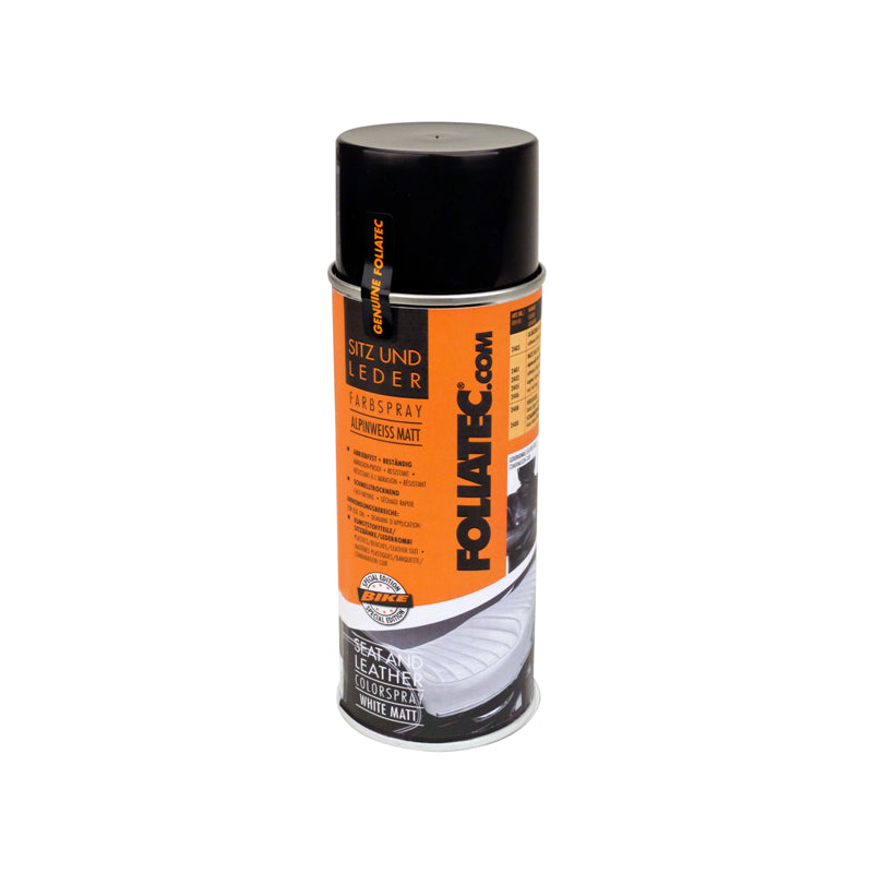 Foliatec Seat & Leather Color Spray - white matt 1x400ml