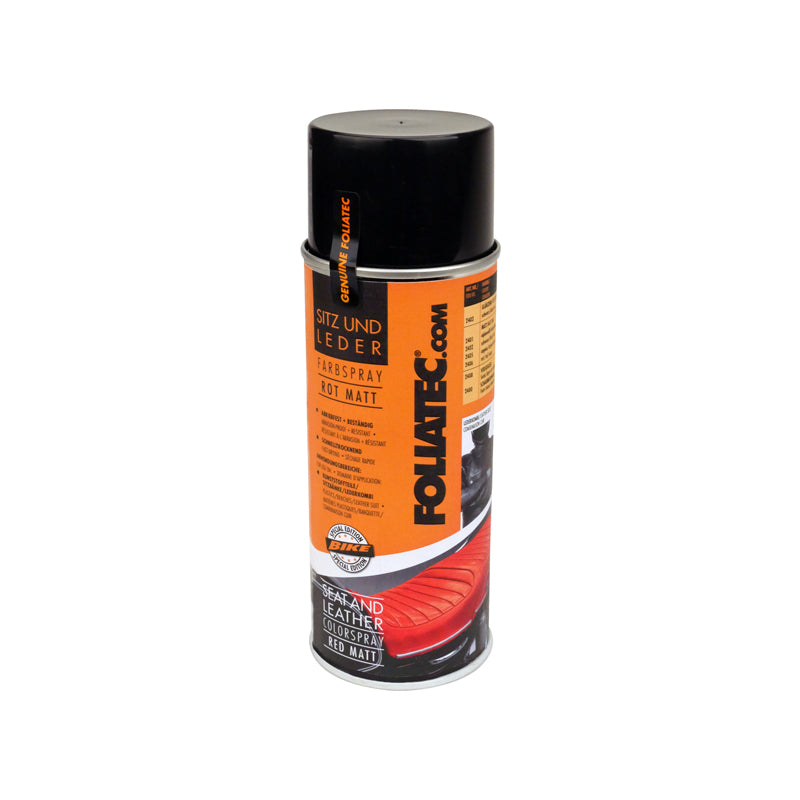 Foliatec Seat & Leather Color Spray - red matt 1x400ml