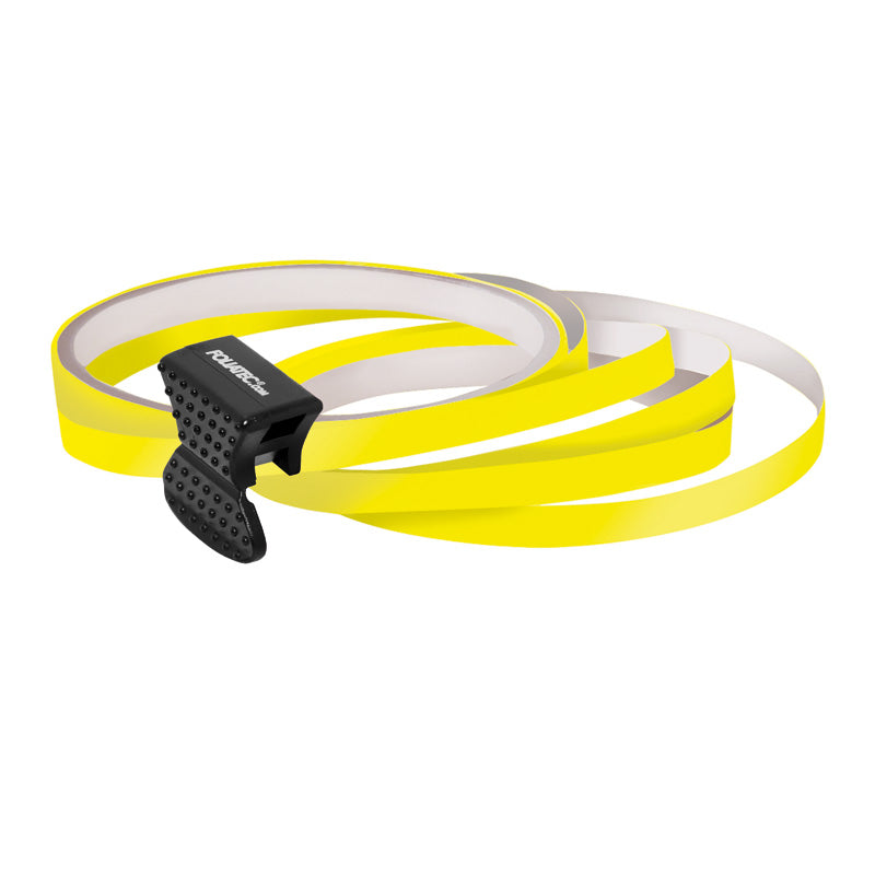 Foliatec PIN-Striping rim design yellow - Width = 6mm: 4x2,15 meter