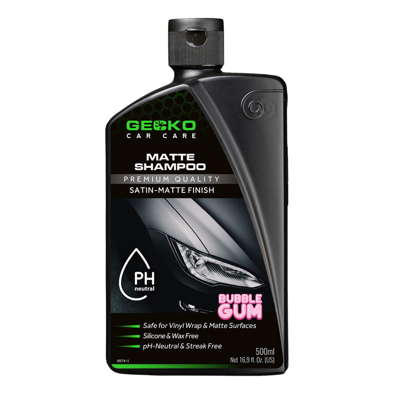 Gecko, Matte Shampoo - 500ml - pH-Neutral Rengøring