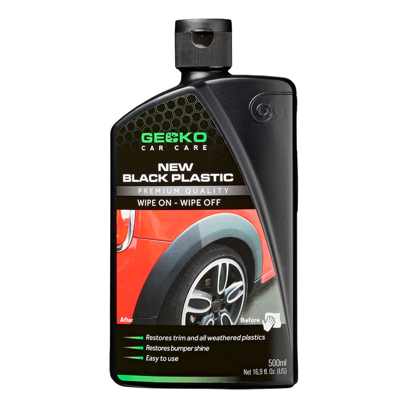 Gecko, Plast Restorer - 500ml - Sort