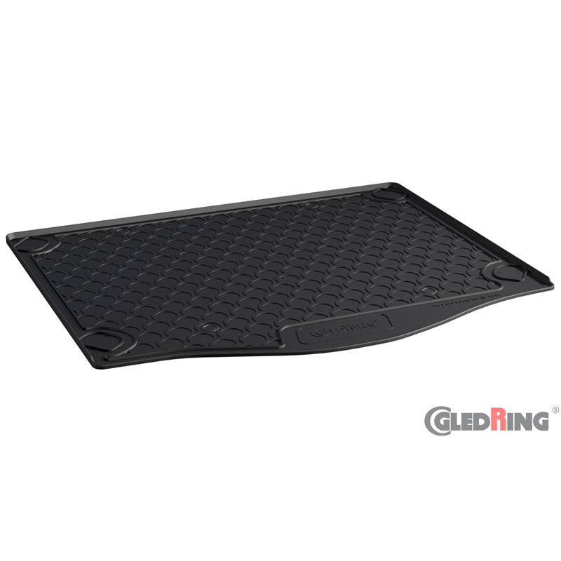 Gledring, Gummimåtte til bagagerum, passer til Ford Focus III HB 5-doors 2011-2018 (narrow spare tyre)