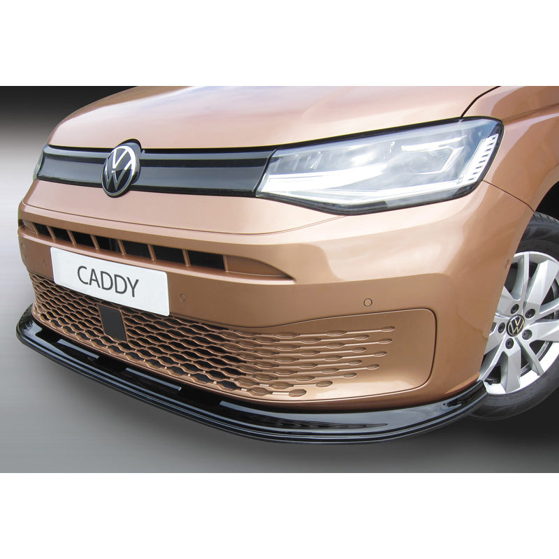 RGM, RGM Front spoiler lip, passer til Volkswagen Caddy V Box/MPV 2020- Black