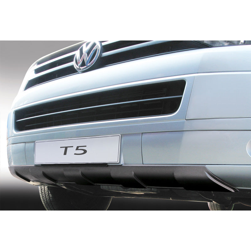 RGM, RGM Front spoiler 'Skid-Plate', passer til Volkswagen Transporter T5 Facelift 2010-2015 - Black (ABS)