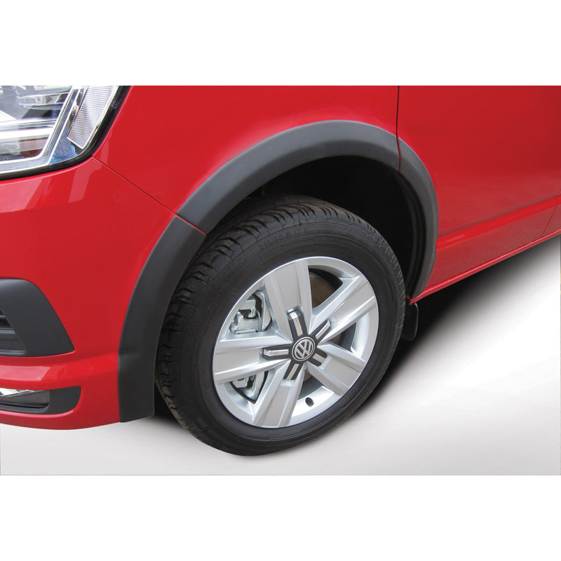 RGM, RGM Set Wheel arch extensions, passer til Volkswagen Transporter T5 2003-2015 Long Wheel Base - all versions - Black