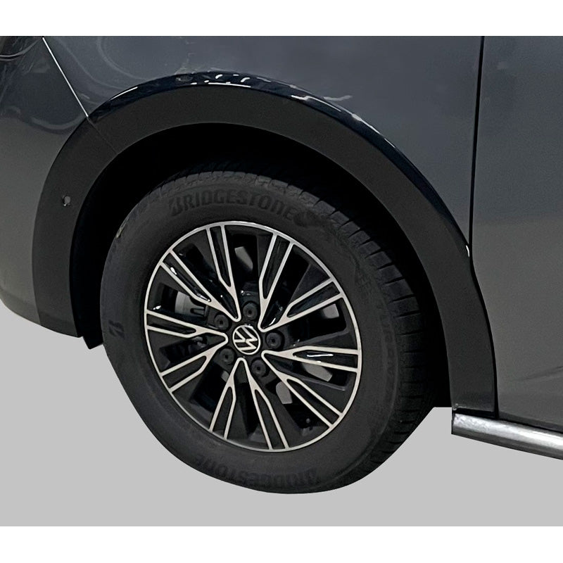 RGM, RGM Set Wheel arch extensions, passer til Volkswagen T7 Multivan 2021- Long Wheel Base - Gloss Black (with Park Assist)