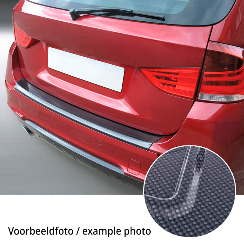 RGM, Bagkofangerbeskytter, ABS plastik, passer til MG ZS (EV) Facelift 2021- Carbon Look