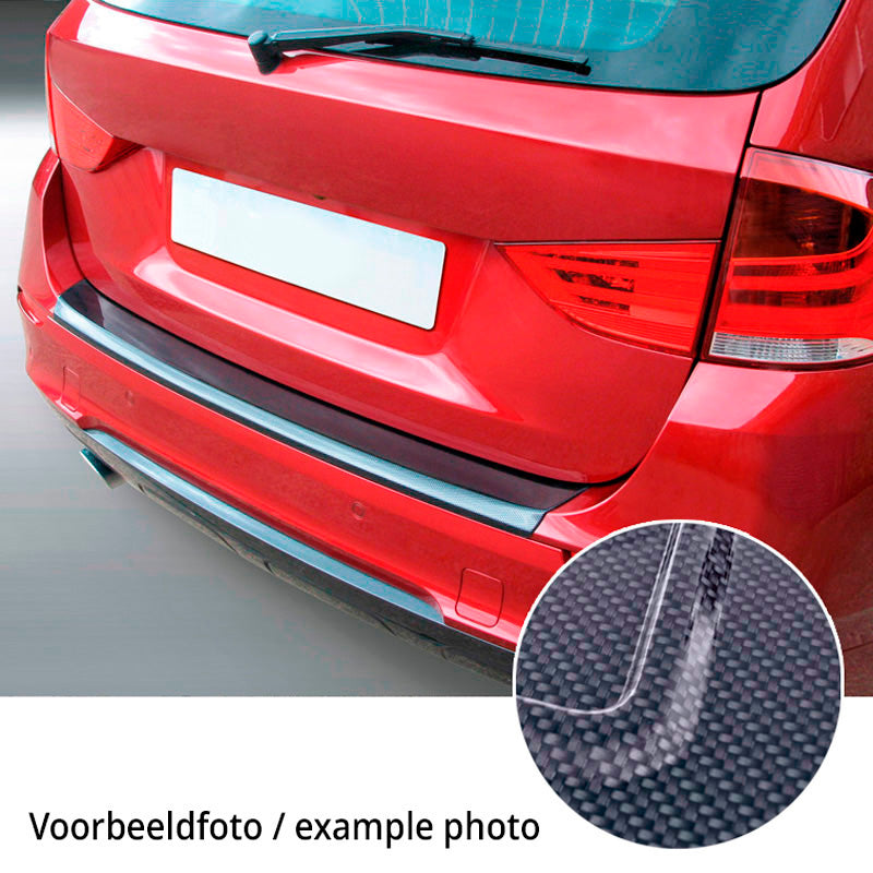 RGM, Bagkofangerbeskytter, ABS plastik, passer til MG 5 SW EV Facelift 2023- Carbon look