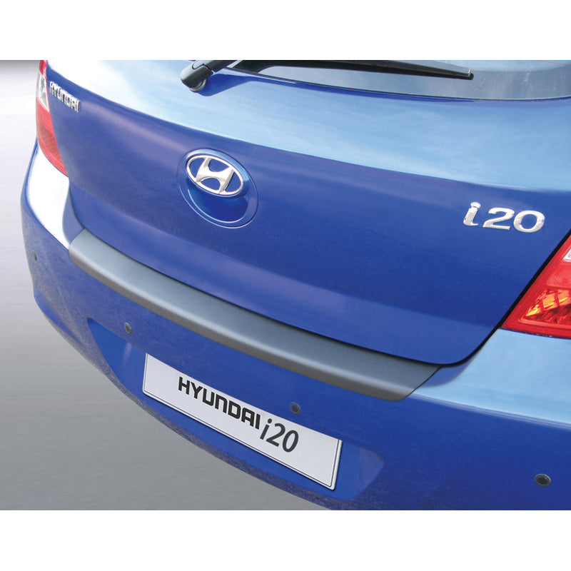 RGM, Bagkofangerbeskytter, ABS plastik, passer til Hyundai i20 5 doors 2009-2012 Black