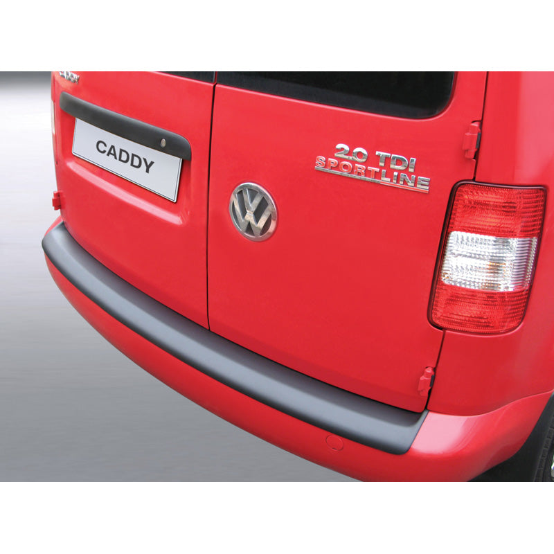 RGM, Bagkofangerbeskytter, ABS plastik, passer til Volkswagen Caddy II 2004-2015 (for painted bumpers) Black