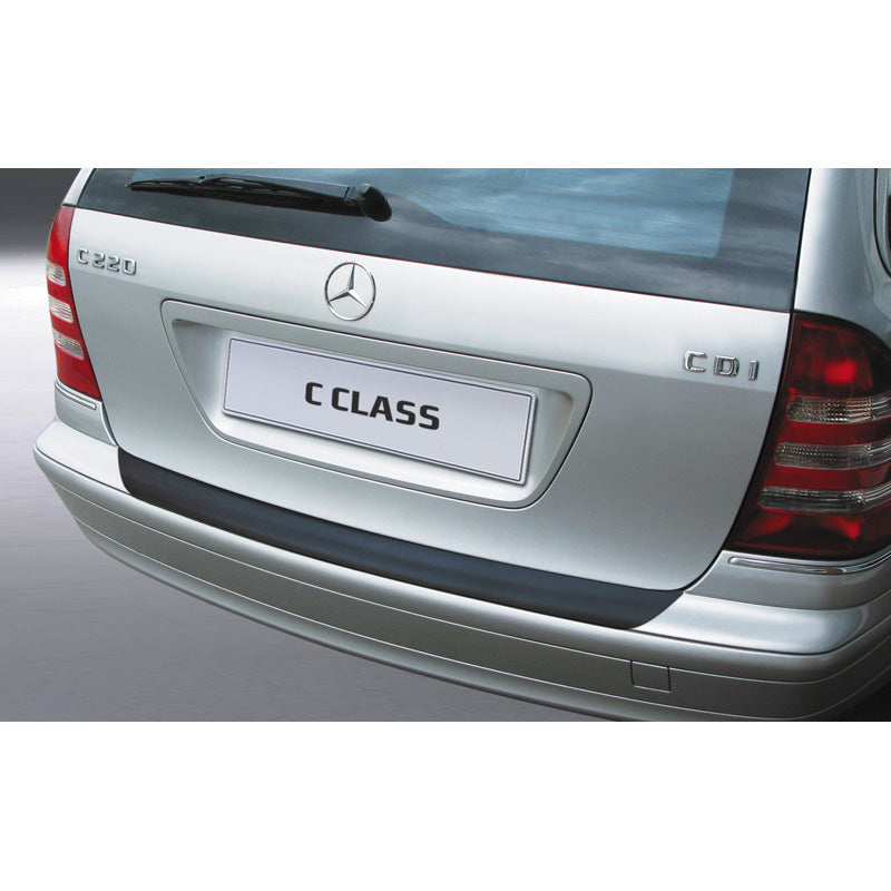 RGM, Bagkofangerbeskytter, ABS plastik, passer til Mercedes-Benz C-Class W203 Kombi 2001-2007 Black