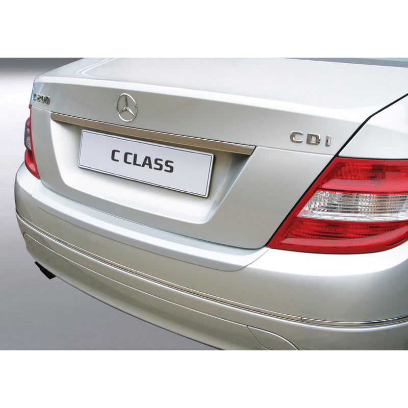 RGM, Bagkofangerbeskytter, ABS plastik, passer til Mercedes C-Class W204 Sedan 2007-2011 Silver