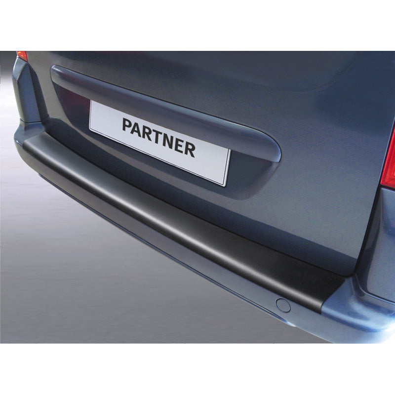 RGM, Bagkofangerbeskytter, ABS plastik, passer til Peugeot Partner 2008- (for painted bumpers) Black