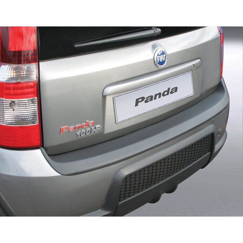 RGM, Bagkofangerbeskytter, ABS plastik, passer til Fiat Panda 100HP 3 doors 2006-2012 Black