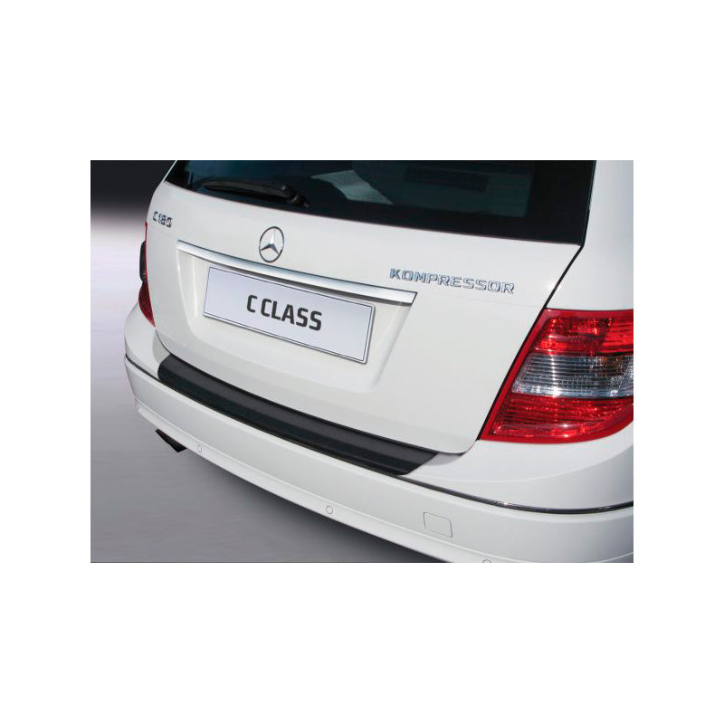 RGM, Bagkofangerbeskytter, ABS plastik, passer til Mercedes C-Class W204 Kombi 2007-2011 (excl. AMG) Black