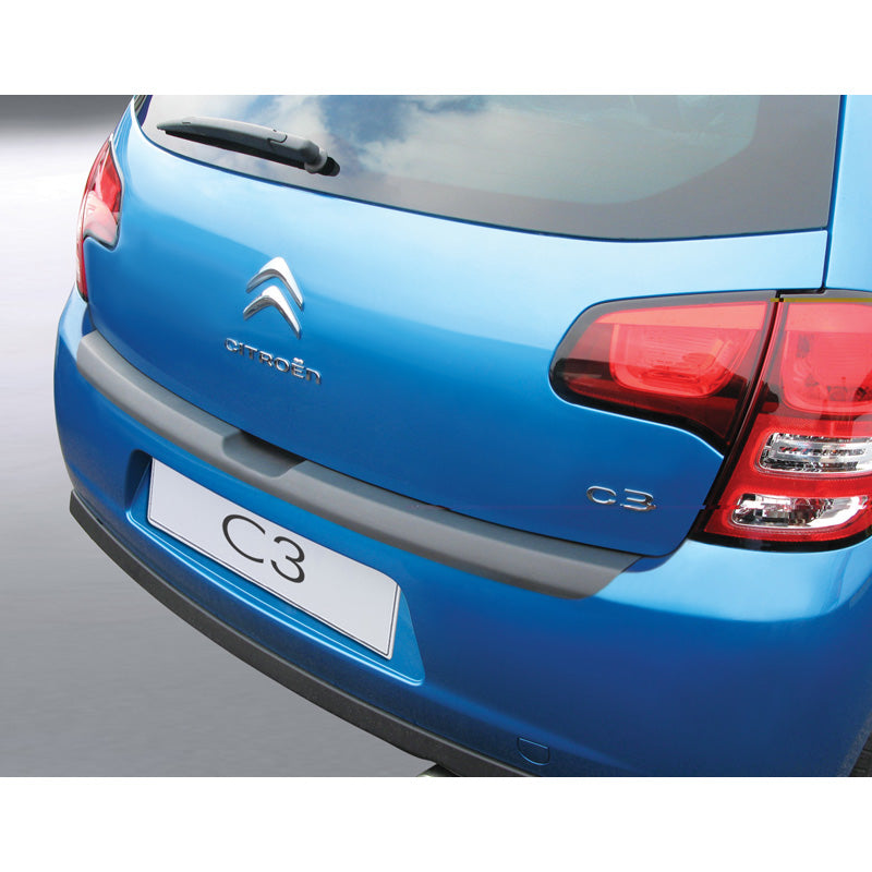 RGM, Bagkofangerbeskytter, ABS plastik, passer til Citroën C3 2010-2016 Black