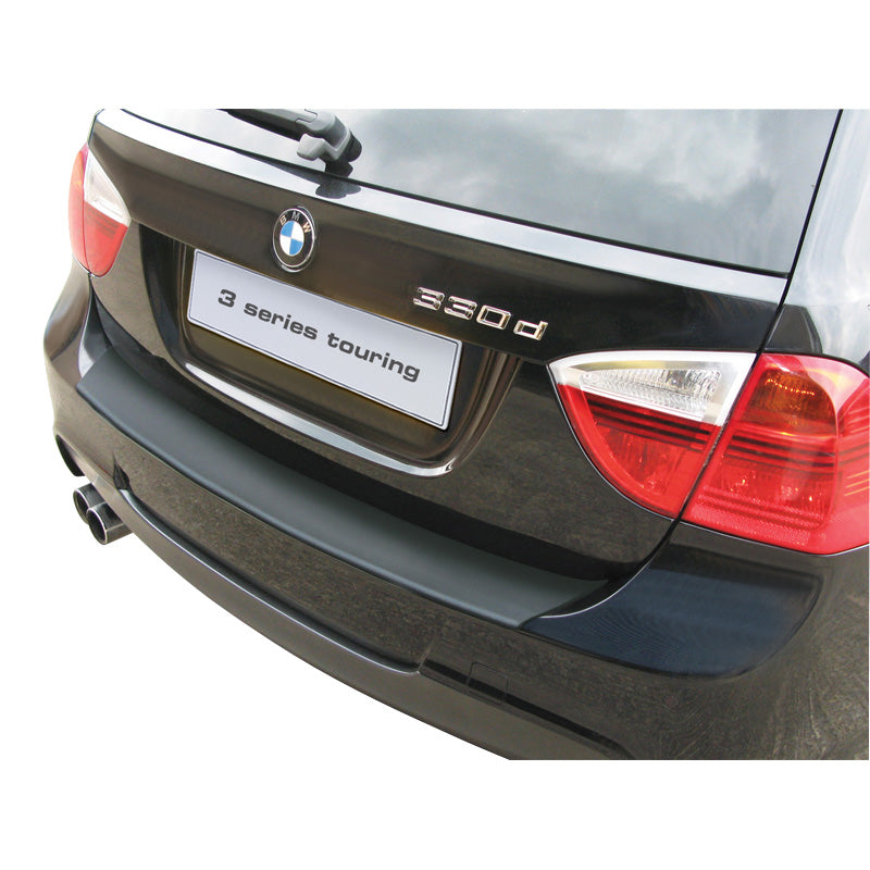 RGM, Bagkofangerbeskytter, ABS plastik, passer til BMW 3-Series E91 Touring M-Bumper 2005-2012 Black