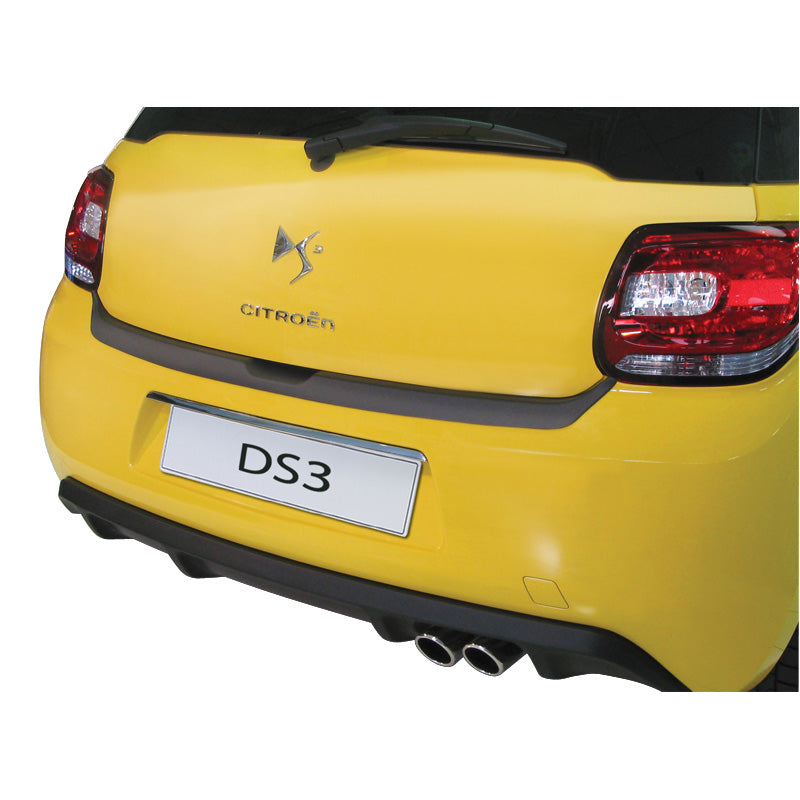 RGM, Bagkofangerbeskytter, ABS plastik, passer til Citroën DS3 2010-2019 Black