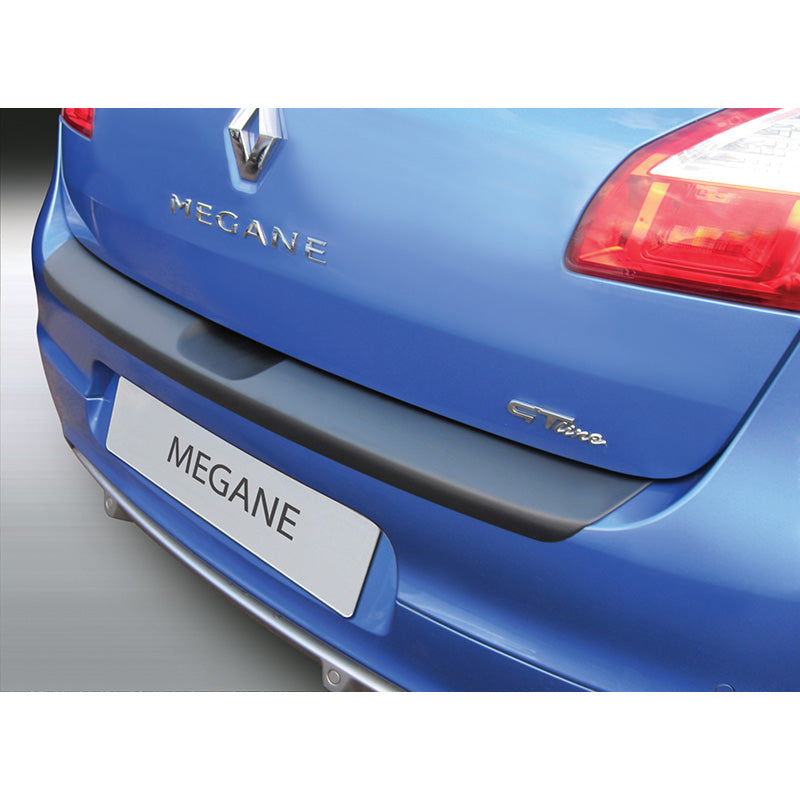 RGM, Bagkofangerbeskytter, ABS plastik, passer til Renault Megane III HB 5 doors 2008-2016 Black