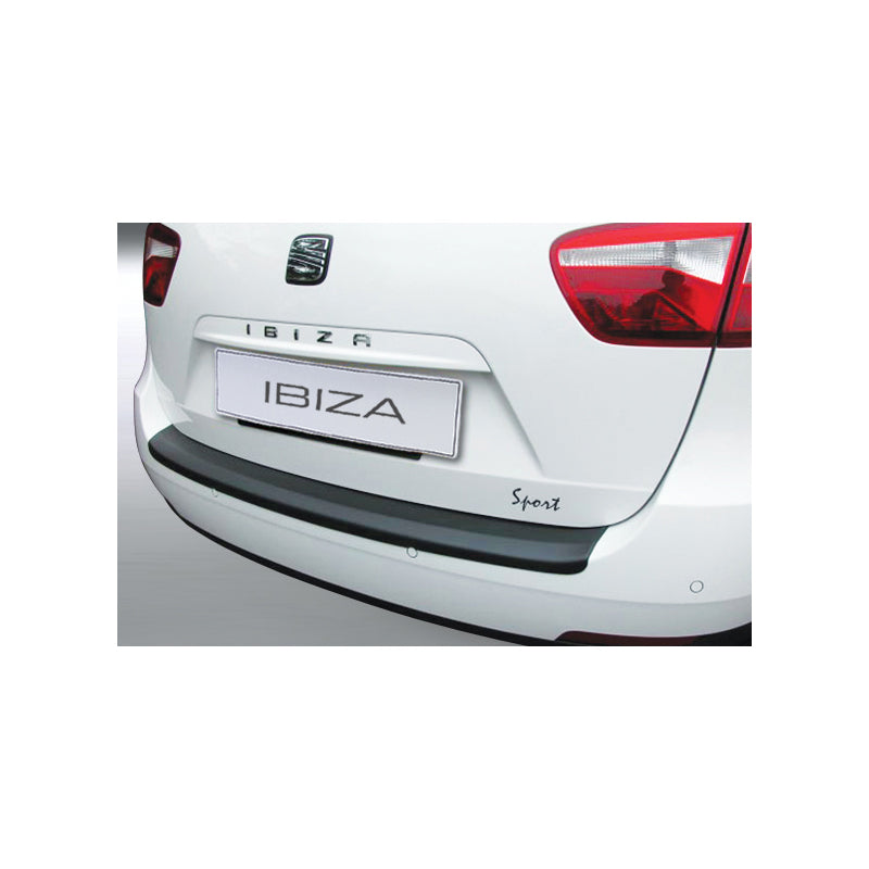 RGM, Bagkofangerbeskytter, ABS plastik, passer til Seat Ibiza ST 2010-2016 Black