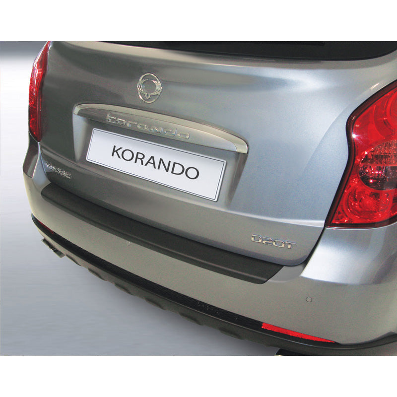 RGM, Bagkofangerbeskytter, ABS plastik, passer til SsangYong Korando 2011-2019 Black