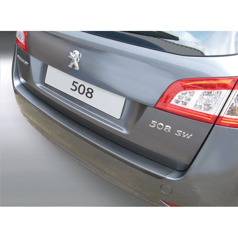 RGM, Bagkofangerbeskytter, ABS plastik, passer til Peugeot 508 SW 2011-2019 Black