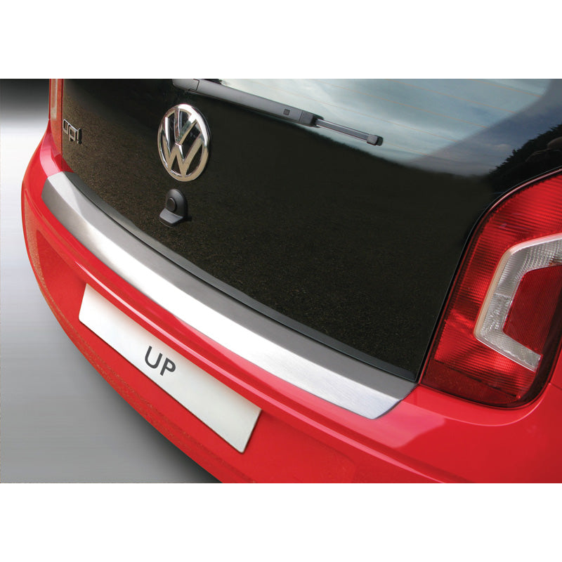 RGM, Bagkofangerbeskytter, ABS plastik, passer til Volkswagen Up! 2011-6/2016 'Brushed Alu' Look