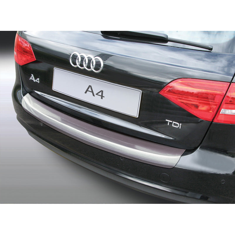 RGM, Bagkofangerbeskytter, ABS plastik, passer til Audi A4 Avant 2012-2015 (excl. S4) 'Brushed Alu' Look