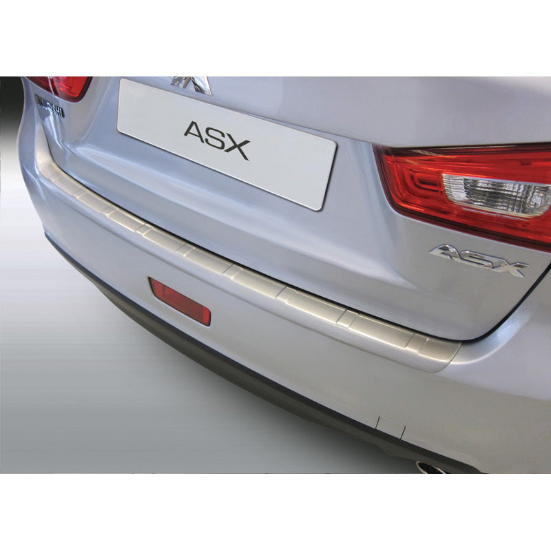 RGM, Stötfångarskydd bak, ABS-plast, passar Mitsubishi ASX 11/2012-9/2016 'Brushed Alu' Look