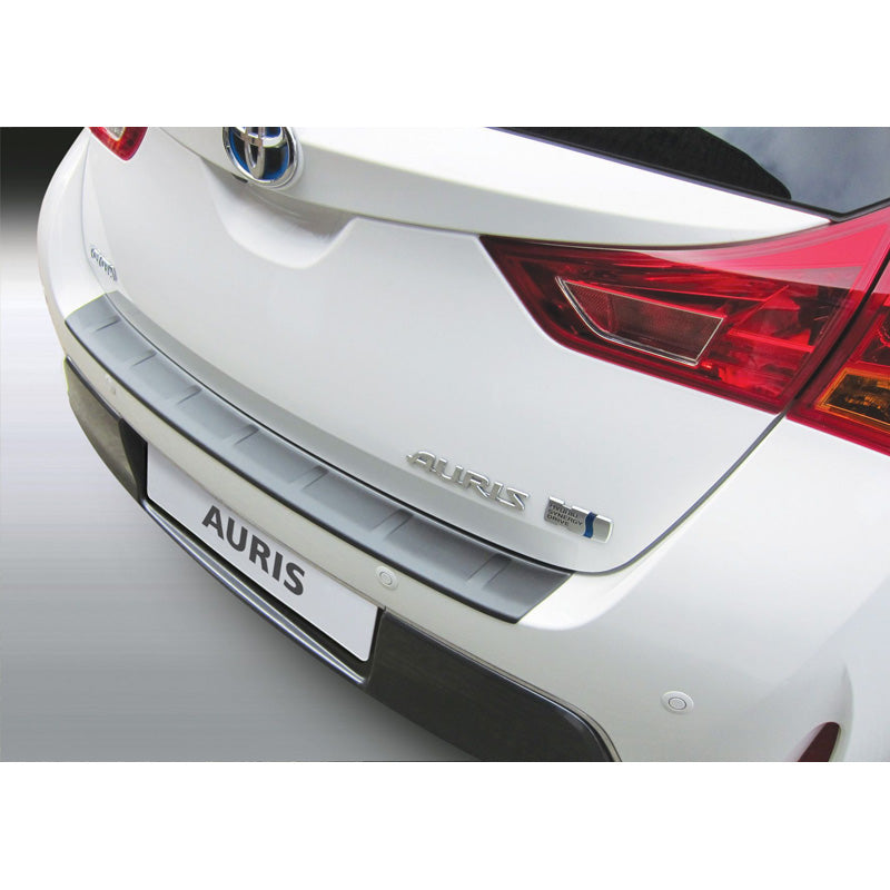 RGM, Bagkofangerbeskytter, ABS plastik, passer til Toyota Auris 5 doors 2013-8/2015 Black 'Ribbed'