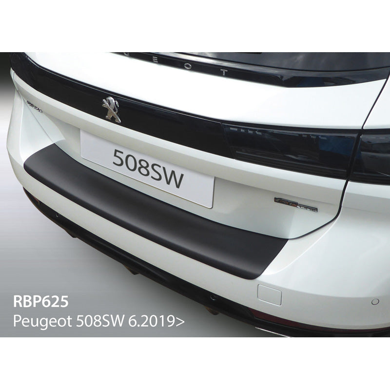 RGM, Bagkofangerbeskytter, ABS plastik, passer til Peugeot 508 SW II 2019- Black