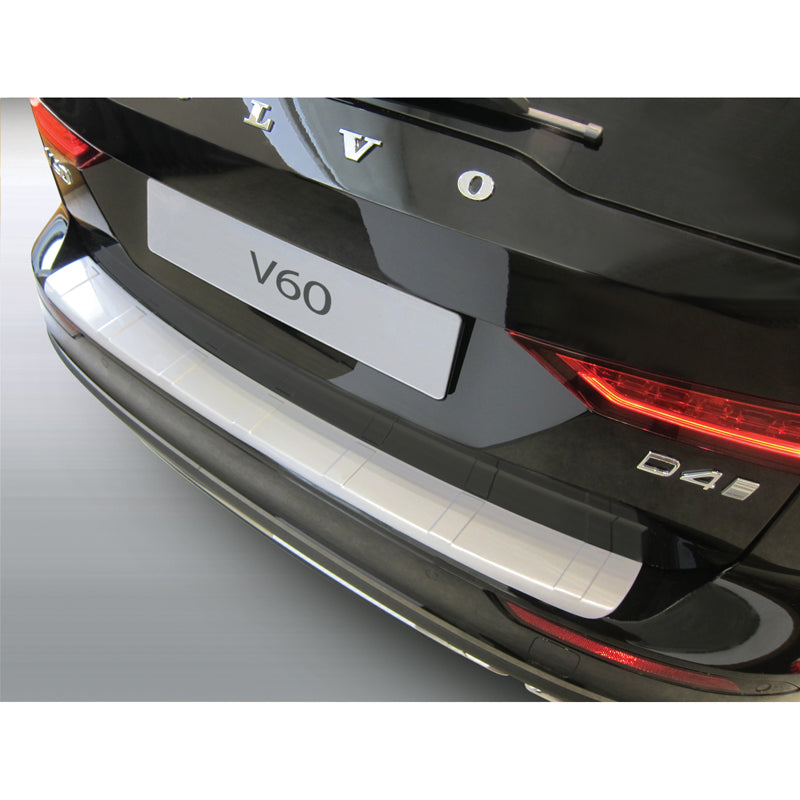 RGM, Bagkofangerbeskytter, ABS plastik, passer til Volvo V60 II 2018- Black 'Ribbed'