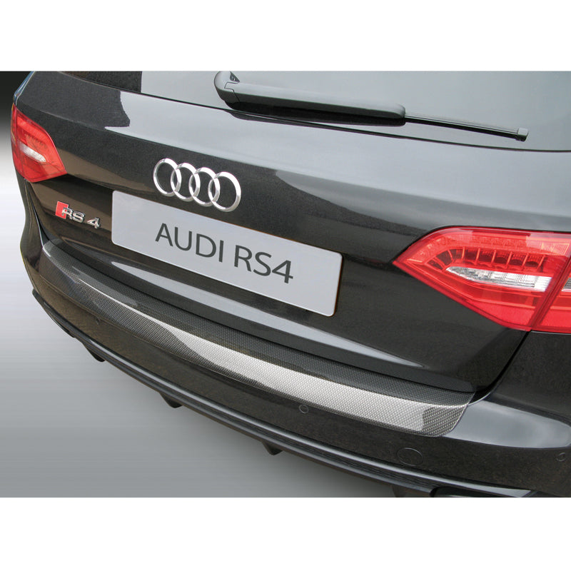 RGM, Bagkofangerbeskytter, ABS plastik, passer til Audi RS4 Avant 3/2012-6/2016 Carbon Look