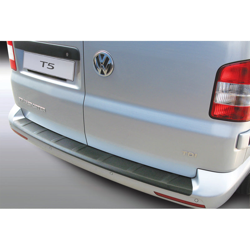 RGM, Bagkofangerbeskytter, ABS plastik, passer til Volkswagen T5 Caravelle/Multivan 2012-2015 'Ribbed' (for painted bumpers) Black