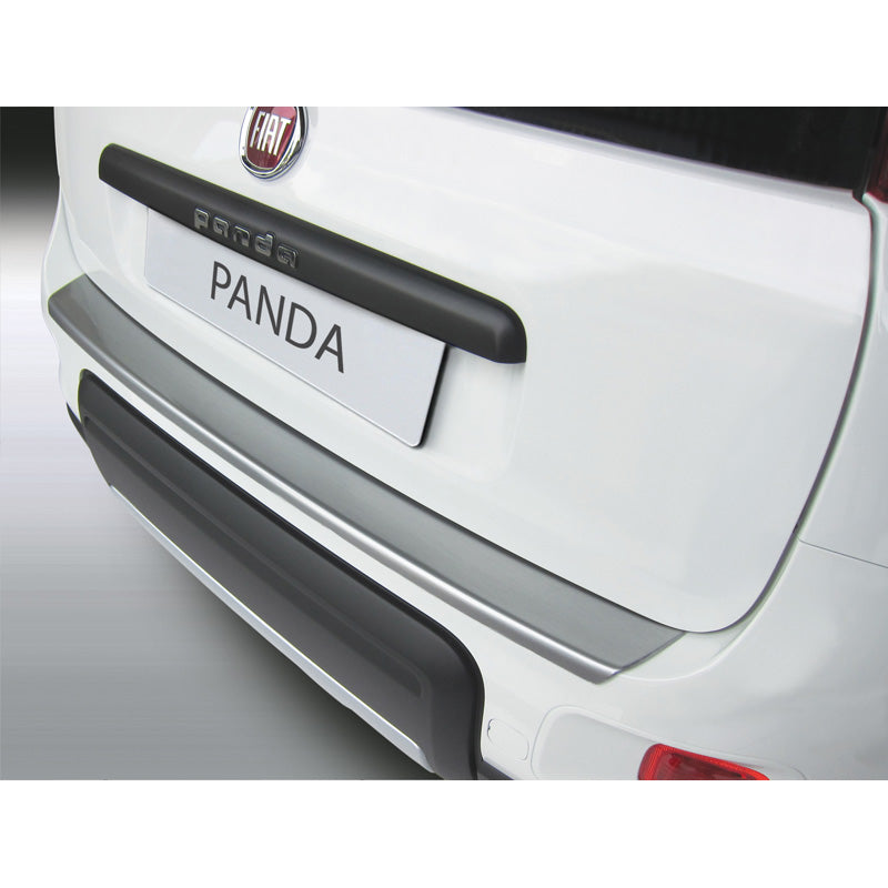 RGM, Bagkofangerbeskytter, ABS plastik, passer til Fiat Panda 4x4/Trekking 3/2012- 'Brushed Alu' Look