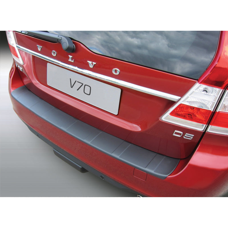 RGM, Bagkofangerbeskytter, ABS plastik, passer til Volvo V70 2013-2016 (excl. XC70) 'Ribbed' Black