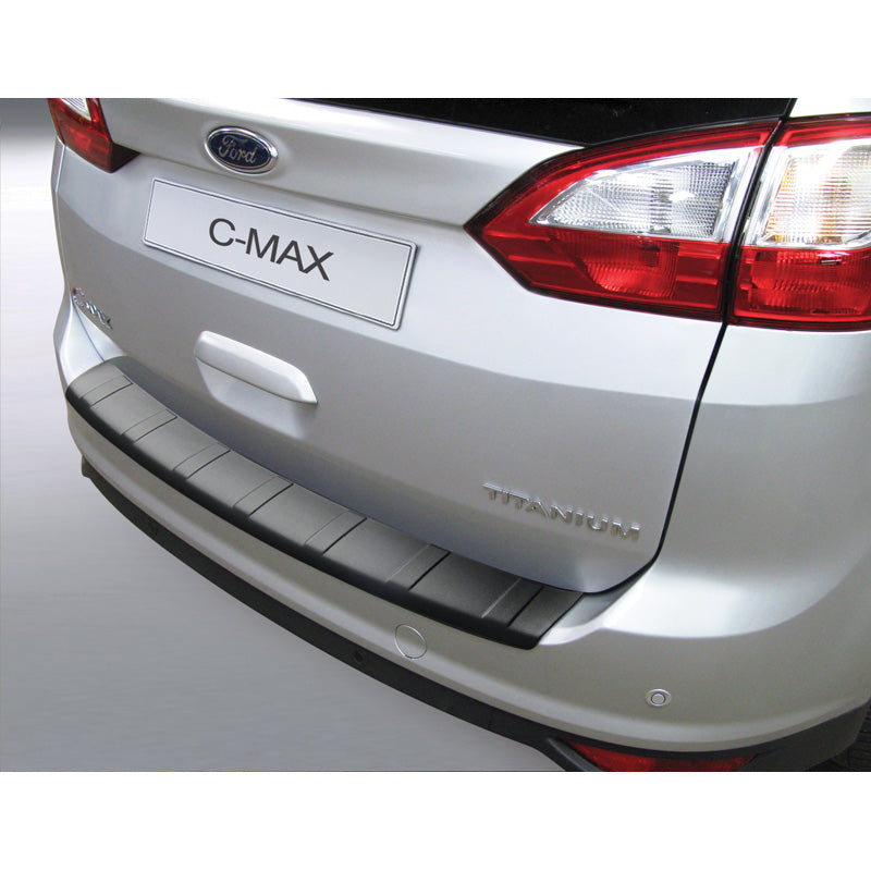 RGM, Bagkofangerbeskytter, ABS plastik, passer til Ford Grand C-Max 2010-2015 'Ribbed' Black