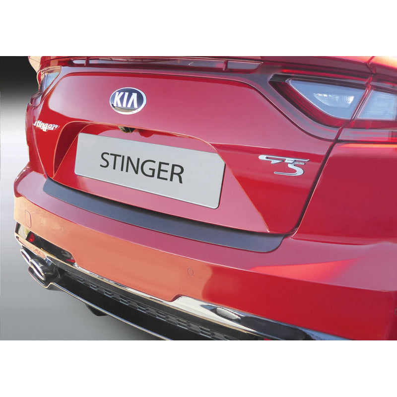 RGM, Bagkofangerbeskytter, ABS plastik, passer til Kia Stinger 2018- Black