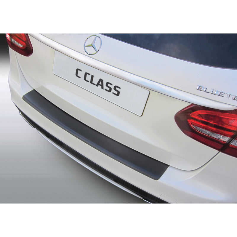 RGM, Bagkofangerbeskytter, ABS plastik, passer til Mercedes C-Class W205 Kombi 6/2014-6/2021 Black