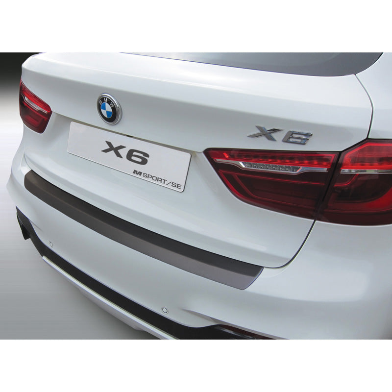 RGM, Bagkofangerbeskytter, ABS plastik, passer til BMW X6 F16 M-Sport/SE 2015-2019 Black