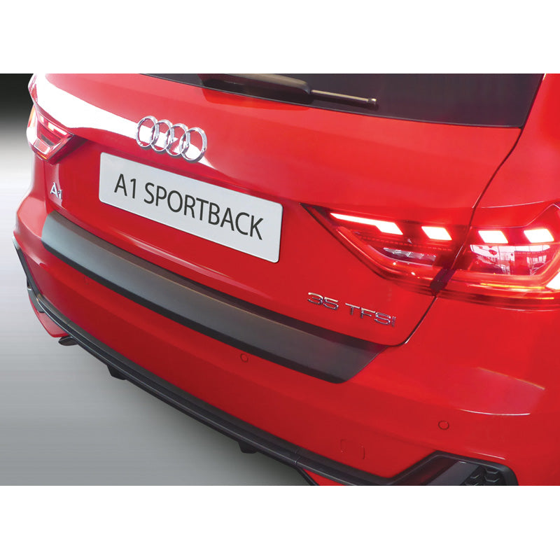 RGM, Bagkofangerbeskytter, ABS plastik, passer til Audi A1 (GB) Sportback S-Line 2018- Black