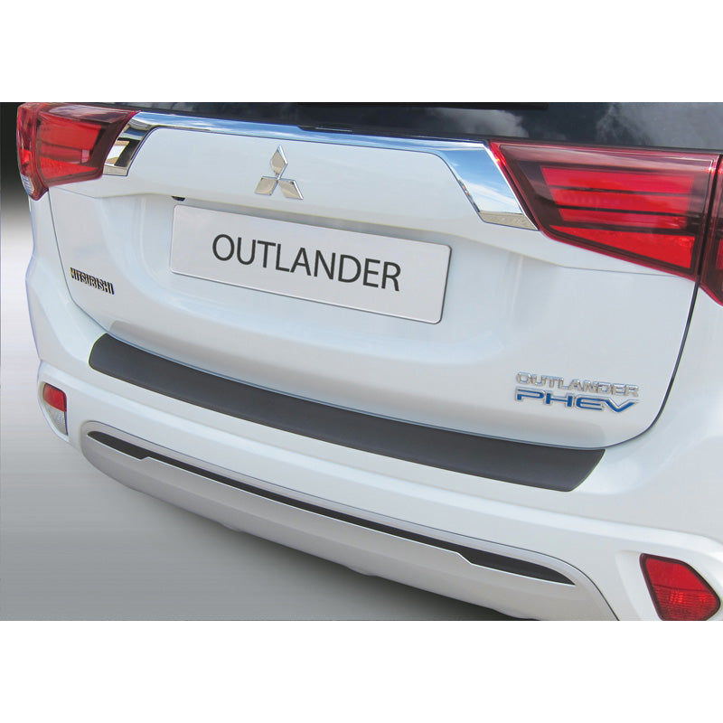 RGM, Bagkofangerbeskytter, ABS plastik, passer til Mitsubishi Outlander PHEV 2015- Black