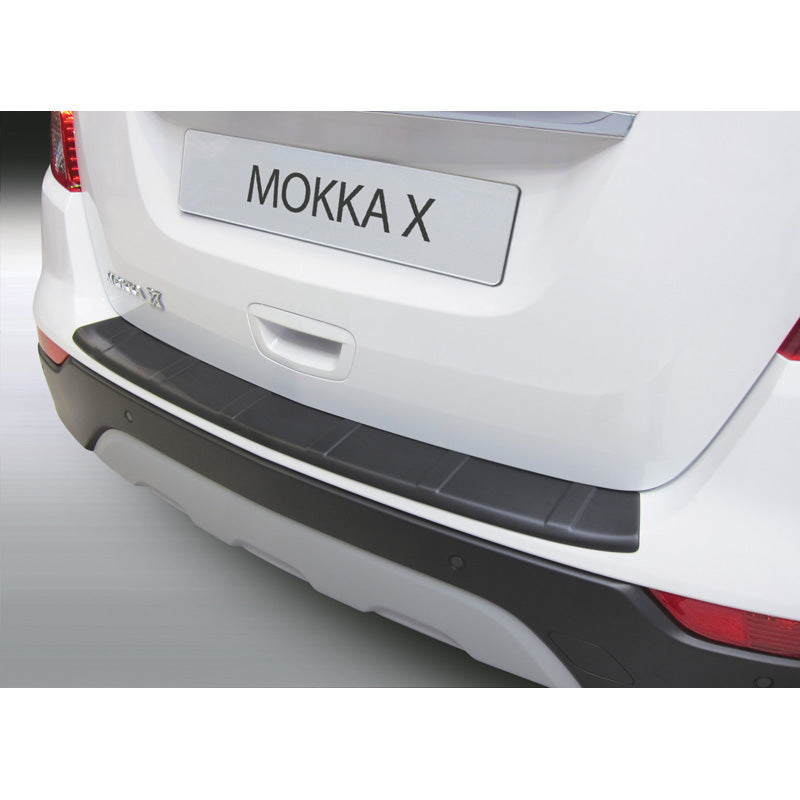 RGM, Bagkofangerbeskytter, ABS plastik, passer til Opel Mokka X 10/2016- 'Ribbed' Black