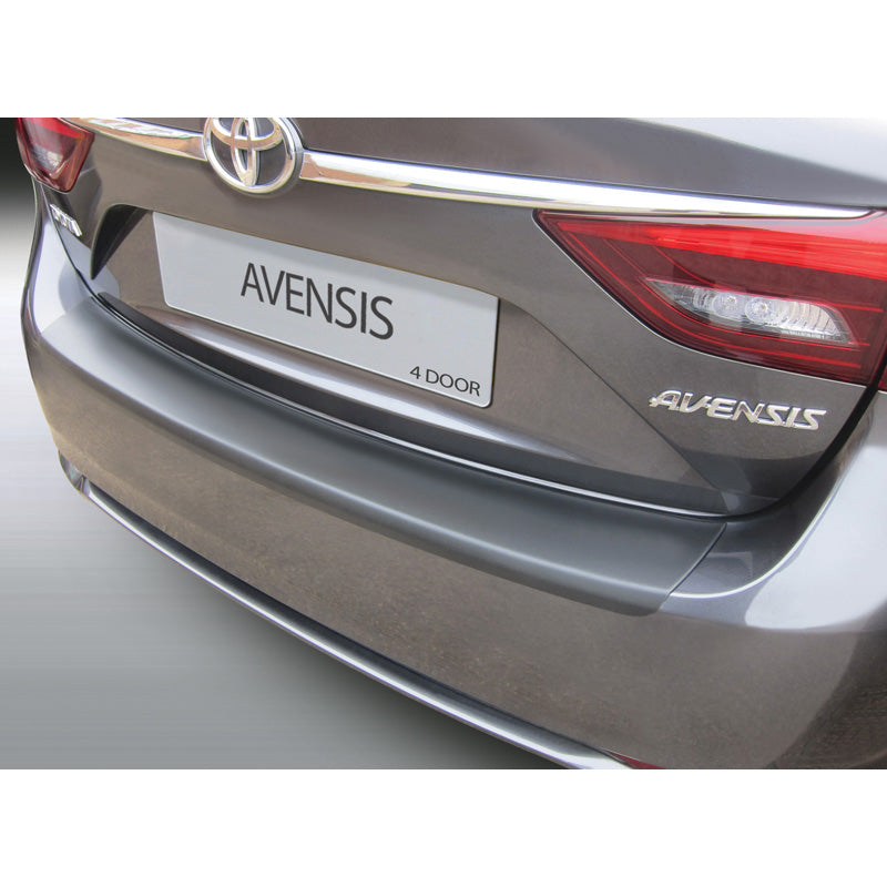 RGM, Bagkofangerbeskytter, ABS plastik, passer til Toyota Avensis 4-doors 2015-2019 Black