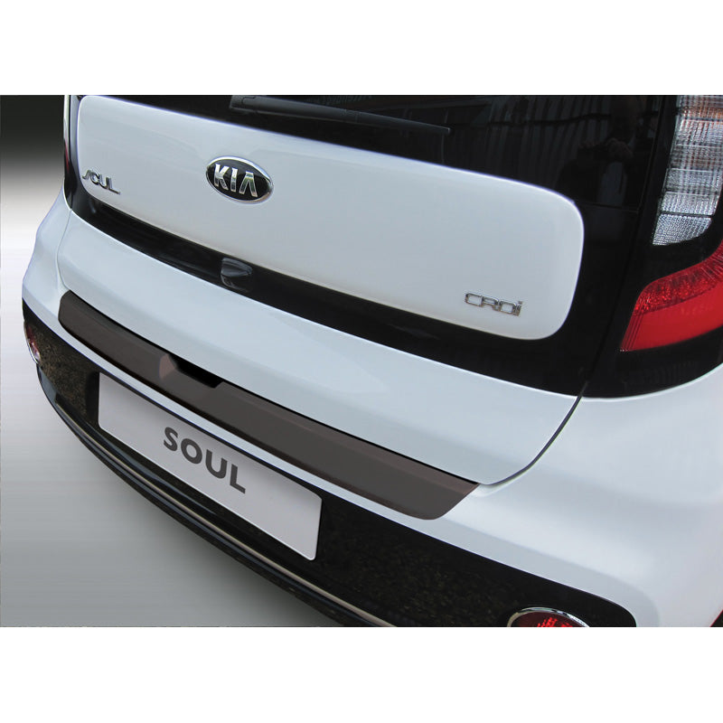 RGM, Bagkofangerbeskytter, ABS plastik, passer til Kia Soul 10/2016-04/2019 Black